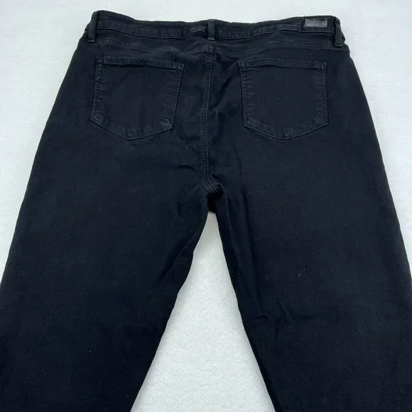 Paige Jeans Womens 34 Black Skinny HOXTON Ankle Stretch - Picture 11 of 11